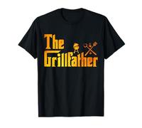 Barbecue Chef | BBQ Grill & Smoker The Grillfather T-Shirt
