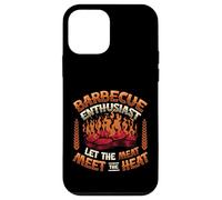 Barbecue Enthusiast Let The Meat Meet The Heat Grill Lover Case for iPhone 12 mini