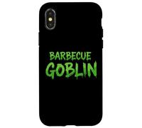 Barbecue Goblin Funny Southern Food BBQ Sauce Smoked Meats Case for iPhone X/XS