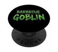 Barbecue Goblin Funny Southern Food BBQ Sauce Smoked Meats PopSockets Adhesive PopGrip