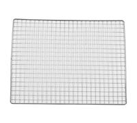 Barbecue Grill Mat | Non - Corrosive Iron BBQ Wire Mat for Home/Picnics/Camping | Multi Functional Cooking & Baking Rack | 13.8 x 10.5 Inches