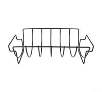 Barbecue Grill Rack Steel with Non for Oven and Grill Cooking Multiple Meat Racks Including Ribs Chicken Pork and Turkey