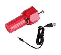 Barbecue Grill Rotator Motor, DC 5V Solid Construction Electric Low Noise Rotisserie Motor Grill BBQ Roast Bracket Accessory with USB Wire for Outdoor Camping Picnic