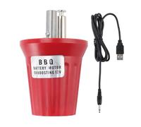 Barbecue Grill Rotator Motor USB Powered Heavy Duty Electric Grill Rotator Motor for Outdoor BBQ and Kitchen Use ABS Material 313g with USB Cable