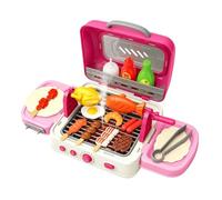 Barbecue Grill Toy Foldable Interactive Cooking Toy | Imitation kitchen, outdoor, indoor, travel, camping, Christmas