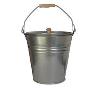 Barbecue: Jutland Fireside Bucket With Lid, Galvanised Steel