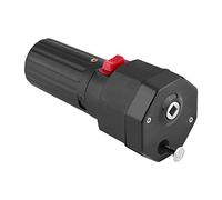 Barbecue Motor Wear Resistant Heat Temperature Low Noise Variable Speed System, Electric Grill BBQ Roast Motor Black Color 1.5V Battery Operated