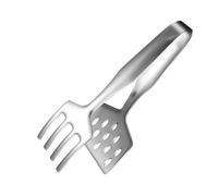 Barbecue Tongs Made of Metal, Stainless Steel Grill Serving Tongs, Ergonomic Barbecue Tongs for Garden Party, Buffet, Restaurant, Household