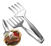 Barbecue Tongs, Metal Barbecue Tongs for the Kitchen, Heat Resistant Barbecue and for Steak Fish Buffet Serving for Outdoor Activities such as Picnics, Camping and Outdoor Garden Parties