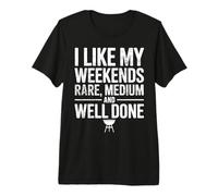 Barbecue Weekend BBQ Pitmaster Grill Premium T-Shirt
