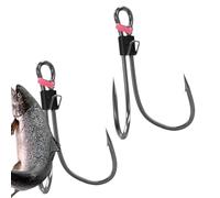 Barbed Fishing Hooks For Freshwater - Stainless Steel Live Bait Fishing Hooks, Saltwater Circle Hooks For Catfish, Water Fishing Bait Mouse Holder