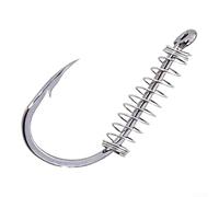 Barbed Ise-ni Fishing Hooks Size 8 Carbon Steel(7#)