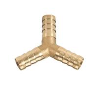 Barbed Pipe Fitting Coupler Adapter for Oil and Water, 4 to 19mm Hose Barb Elbow Brass Connector 1piece(Green,4mm)