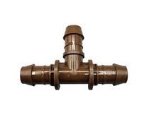 Barbed Tee For 17mm Rain Bird Xf Dripline Series - Bag Of 25