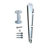 Barbed Wire Arm with Bolts for Farm Fencing Cattle Barn Garden 30cm