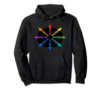 Barbed Wire Chaos Star Pullover Hoodie