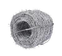 Barbed Wire Fence - Ideal for Outdoor Security Fencing Livestock Enclosures Home & Garden Barriers Deterrent for Cats Foxes & Birds Agricultural Fencing Solution