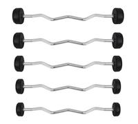 Barbell / Fixed neck Rubberized GSL-40 40 KG HMS