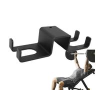 Barbell Hanger, Vertical Storage Barbell Hanger Rack, Load Bearing Home Gym Workout Equipment Storage Accessories for Basement Exercise Garage Fitness