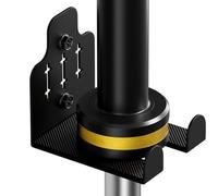 Barbell Holder, Weight Rack, 3.94x3.27x4.33in Wall-Mounted Design, Heavy-Duty Build, Non-Slip Shelf for Small Space Storage, Dumbbell Organization, Commercial Gyms, Fitness Centers