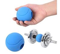 Barbell Pad, Dumbbell Grips with Grain on the Silicone Barbell Grips Dumbbell Cushion Grip Round Dumbbell Adapter Balls Hand Wrap for Barbell Rod, Dumbbell Rod (185. 00）