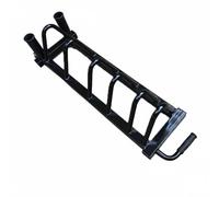 Barbell Plate Rack Storage Cart Trolley Holder With Wheels Steel Frame Upright Dividers For Easy Movement And Access, style to 2