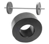 Barbell Plate Spacers, Weight Lifting Inserts, Mechanical Vibration Damping, Heavy-Duty Rubber Mats, Quick Loading Support, Ideal for Strength, Gym, Cross Training, 26mm