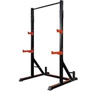 Barbell Rack Power Squat Stand with Pull Up Bar - Heavy-Duty Exercise Stand for Home Gym Supports Up to 300 Kg Ideal for Dumbbell Workouts