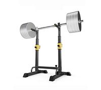 Barbell Rack Squat Stand - Adjustable Bench Press Weight Lifting Rack, Simple Parallel Bars, for All Stages of The Fitness Crowd, Family Use, Multiple Exercise
