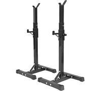 Barbell Rack Squat Stand Bench Press Rack Adjustable Squat Rack and Bench Press Barbell Rack Home Fitness Equipment Weig