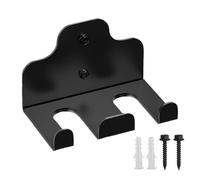 Barbell Rack Stand Vertical Double Dumbbell Holder Triple Hook Olympia Wall Mounted Household Double Fitness Equipment Rack Garage Gym Barbell Wall Shelves for Home, Fitness Stud