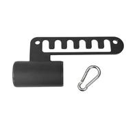 Barbell - Row Base | Roww Plate Post Insert | for Deadlift Squat Training Home Gym Fitness Fits 2-Inch Bars Heavy Duty Solid Steel Construction 360 Degree Swivel Black 1-Pack