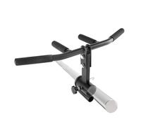 Barbell Row Handle - Steel 58.42x20x12cm | Barbell Attachment | Anti-Slip Grip Handle | Bolt Locking Handles For Workout Gym Back Shoulders Arms, Attachments