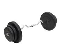 (60 kg, 1) vidaXL Barbell Set Fitness Free Weight Plate Set Dumbbell Set Workout Tool