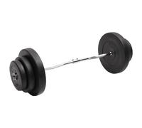 vidaXL Curl Barbell with Plates 60 kg