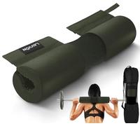 Barbell Squat Pad Nylon Padding AntiSlip- Thick Foam Barbell Pad for Squats Cushion, Lunges&Bar Padding for Hip Thrusts - Standard Weight Bar Pad - Provides Cushion to Neck Shoulders Training