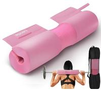 Barbell Squat Pad Nylon Padding AntiSlip- Thick Foam Barbell Pad for Squats Cushion, Lunges&Bar Padding for Hip Thrusts - Standard Weight Bar Pad - Provides Cushion to Neck Shoulders Training