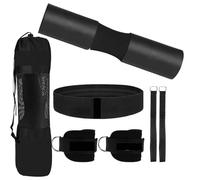 Barbell Squat Pad - Squat Bar Protective Pad | Bar With Thick Foam And Pad | Bar Guard For Lunges | Damping Set For Buttocks, Home & Gym Squats