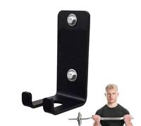 Barbell Stand Wall Mount, Barbell Wall Holder, Space Saving Dumbbell Bar Holder for the Gym, Strength Training Equipment, Barbell for Balcony, Garage, Storage Room, Living Room