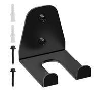 Barbell Storage, Vertical Hanging Barbell Rack, Wall Mounted Barbell Bar Rack Holder, 2 Hooks, Space Saving Wall Storage Organizer, Home Gym Accessory Barbell Clips for Garage Fitness
