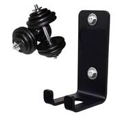 Barbell Wall Holder,Metal Space Saving Holder | Vertical Barbell Rack Wall Mount - for Home Basement Room Storage Workout Space Organization Display Fitness Strength Training Equipment