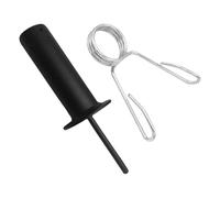 Barbell Weight Pin, Weight Plate Loader Pen with Spring Clip, Steel Tubes Handle, Strength Training Accessories, This Barbell Weight Pen Is The Perfect Fitness Accessory For Seamless Adhesion
