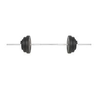 Barbell Workout Home Gym Workout Fitness Weight Free Weight Plate Set vidaXL