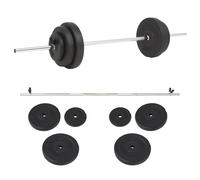 Barbell Workout Home Gym Workout Fitness Weight Free Weight Plate Set vidaXL