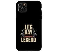 Barbell Workout LEG DAY LEGEND Gym Strength Case for iPhone 11 Pro Max