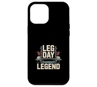 Barbell Workout LEG DAY LEGEND Gym Strength Case for iPhone 12 Pro Max