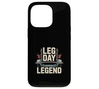 Barbell Workout LEG DAY LEGEND Gym Strength Case for iPhone 13 Pro