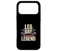 Barbell Workout LEG DAY LEGEND Gym Strength Case for iPhone 17 Pro Max