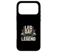 Barbell Workout LEG DAY LEGEND Gym Strength Case for iPhone 17 Pro Max