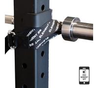 BarBelts Squat Rack Accessory - Lock The Barbell Into The Rack To Turn Most Squat Racks Into a Full Gymnastics Suite - Gymnastics Bar - Functional Fitness - Learn Muscle Ups - Kids Classes - Pull Ups